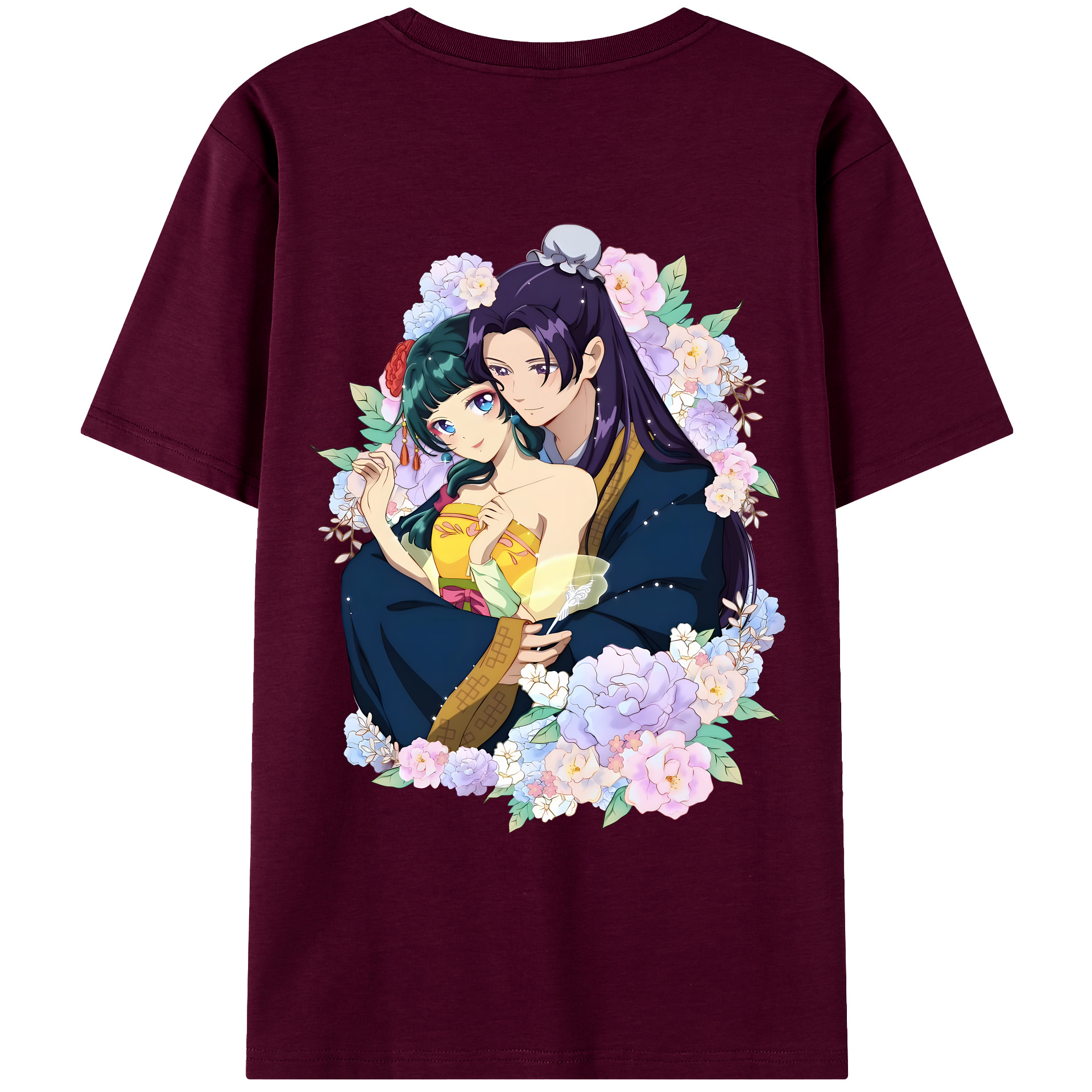 （画像用） 薬屋のひとりごと The Apothecary Diaries レディース半袖Tシャツ(バックプリント)
